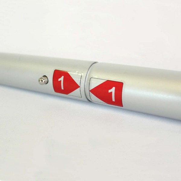 Textilwand ALU | 240er gebogen | beidseitig bedruckt