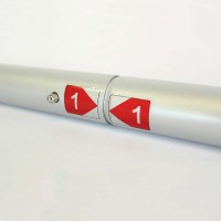 Vorschau: Textilwand ALU | 240er gebogen | beidseitig bedruckt Vorschau: Textilwand ALU | 240er gebogen | beidseitig bedruckt