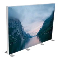 Vorschau: Textilspannrahmen LED freistehend | B 100 cm x H 200,5 cm | bedruckt Vorschau: Textilspannrahmen LED freistehend | B 100 cm x H 200,5 cm | bedruckt